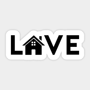 Home Love Sticker